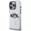 KARL LAGERFELD IML Choupette Sketch Logo Custodia MagSafe per iPhone 16 Pro Max, trasparente