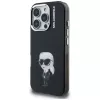 Karl Lagerfeld IML Aquarelle Karl & Logo Custodia per Apple iPhone 16 Pro, nero