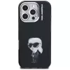 Karl Lagerfeld IML Aquarelle Karl & Logo Custodia per iPhone 16 Pro Max nero