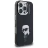 Karl Lagerfeld IML Aquarelle Karl & Logo Custodia per iPhone 16 Pro Max nero