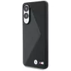 BMW pelle Oversized Stripes Case MagSafe per Samsung Galaxy S25 Edge nero