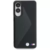 BMW pelle Oversized Stripes Case MagSafe per Samsung Galaxy S25 Edge nero