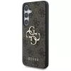 Guess Big 4G Logo Classic Logo Case per Samsung Galaxy S25+ (marrone)