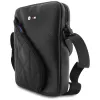 BMW Carbon Pockets & Metal Logo Case Black per iPhone X/XS