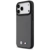 BMW M Quilted Logo Case MagSafe per iPhone 17 Pro Max antracite