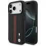 BMW M Perforated Stripe Logo Case MagSafe per iPhone 17 Pro rosso