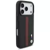 BMW M Perforated Stripe Logo Case MagSafe per iPhone 17 Pro rosso