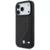 BMW M Carbon Line & Logo Case MagSafe per Apple iPhone 17 Pro rosso