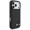 BMW M Carbon Line & Logo Case MagSafe per Apple iPhone 17 Pro rosso