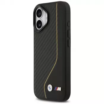 BMW M Carbon Line & Logo Case MagSafe per iPhone 17 giallo