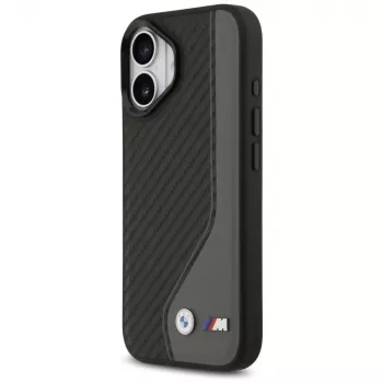 BMW M Carbon Logo Case MagSafe per iPhone 17 antracite
