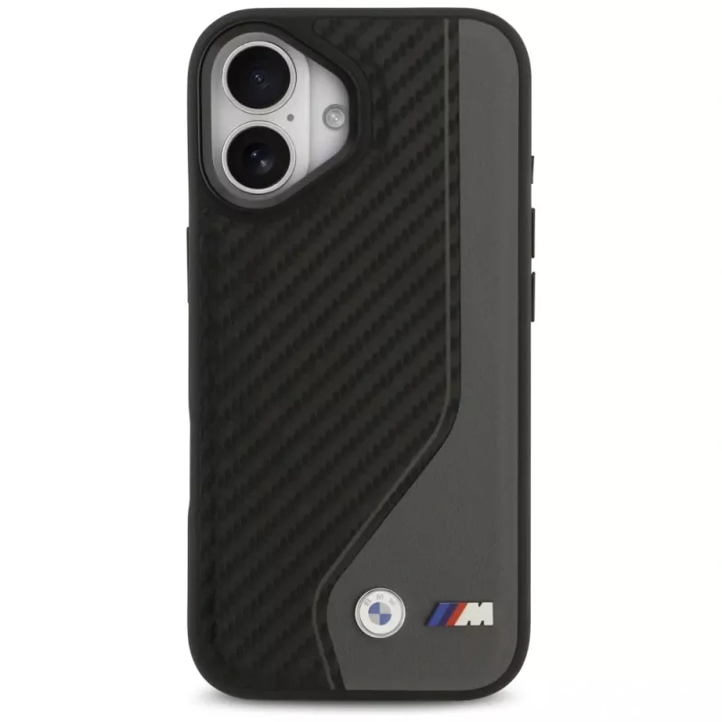 BMW M Carbon Logo Case MagSafe per iPhone 17 antracite