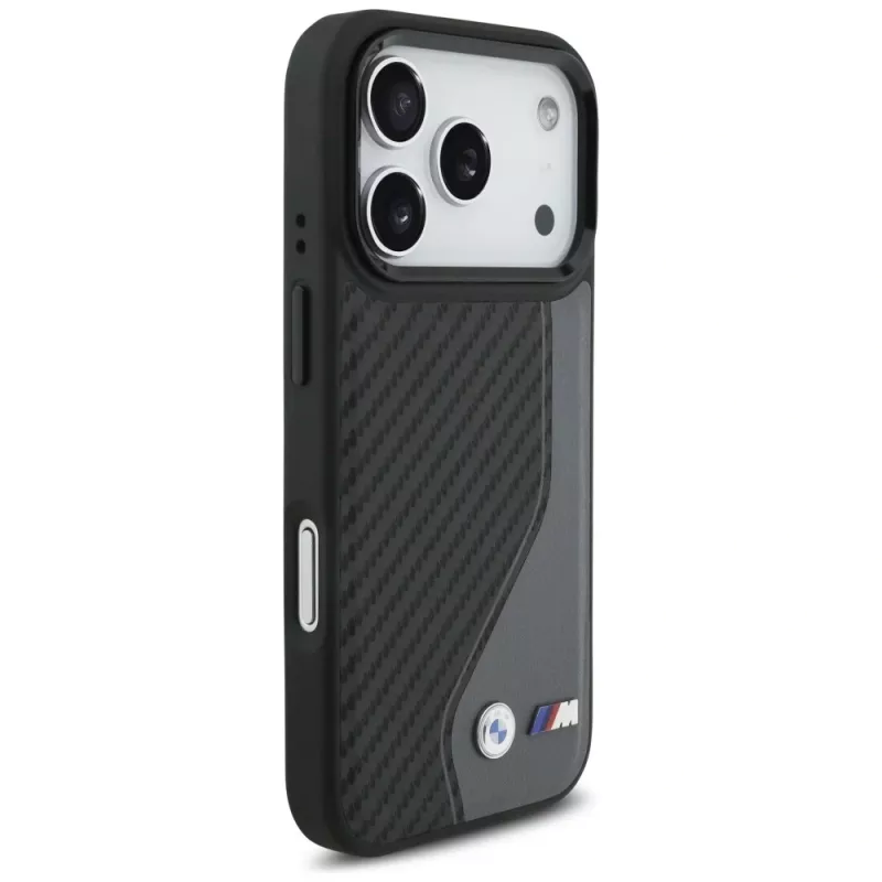 BMW M Carbon Logo Case MagSafe per iPhone 17 Pro antracite