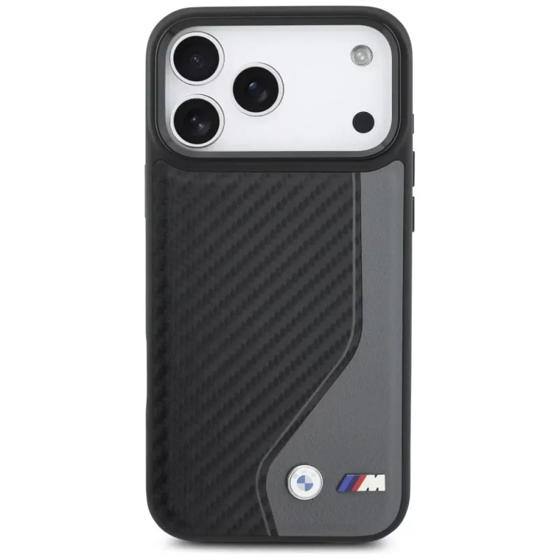 BMW M Carbon Logo Case MagSafe per Apple iPhone 17 Pro Max antracite