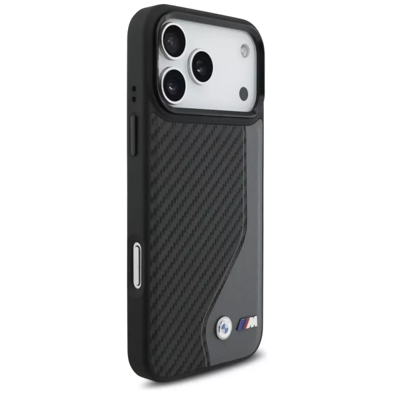 BMW M Carbon Logo Case MagSafe per Apple iPhone 17 Pro Max antracite