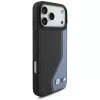 Custodia MagSafe BMW M Carbon Logo per iPhone 17 Pro Max blu