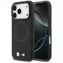 Custodia MagSafe BMW M FW Metal Logo per Apple iPhone 17 Pro nero