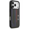 Custodia MagSafe BMW M Kevlar Lines & Logo per iPhone 17 Pro nero
