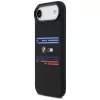 Custodia MagSafe BMW M Silicon Horizontal Line per iPhone Air nero