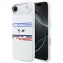 Custodia MagSafe BMW M Silicon Horizontal Line per iPhone Air bianco