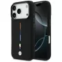 Custodia MagSafe BMW M Silicon Tricolor Line per iPhone 17 Pro nero