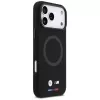 Custodia MagSafe BMW M Silicon Logo per iPhone 17 Pro Max nero