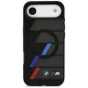 BMW M IML Metal Buttons Tricolor Lines custodia MagSafe per Apple iPhone Air, nera