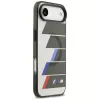 Custodia MagSafe BMW M IML Metal Buttons Tricolor Lines per iPhone Air, antracite