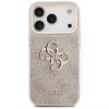 Custodia Guess 4G Big Classic Logo Big Strap Metal Buttons per Apple iPhone 17 Pro rosa