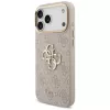 Custodia protettiva Guess 4G Big Classic Logo Big Strap Metal Buttons per iPhone 17 Pro Max, rosa