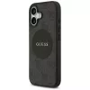 Custodia MagSafe Guess 4G Circle Classic Logo per iPhone 17 (nero)