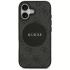 Custodia MagSafe Guess 4G Circle Classic Logo per iPhone 17 (nero)