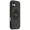 Custodia MagSafe Guess 4G Circle Classic Logo per iPhone 17 (nero)