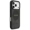 Custodia MagSafe Guess 4G Circle Classic Logo per iPhone 17 Pro (nero)