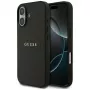 Custodia MagSafe Guess Grained Ring per iPhone 17 - nero