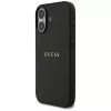 Custodia MagSafe Guess Grained Ring per iPhone 17 - nero