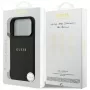 Custodia MagSafe Guess Grained Ring per iPhone 17 Pro (nero)