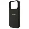 Custodia MagSafe Guess Grained Ring per iPhone 17 Pro (nero)