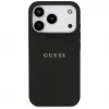 Custodia MagSafe Guess Grained Ring per iPhone 17 Pro (nero)