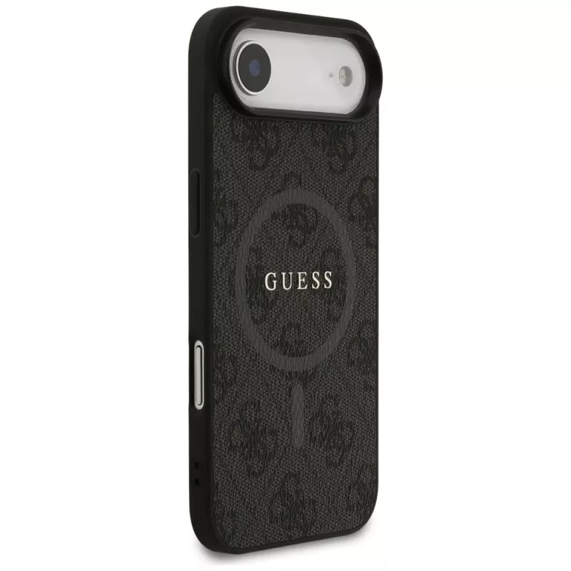 Guess 4G Ring Classic Logo MagSafe Case per iPhone Air, nero