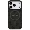 Guess 4G Ring Classic Logo MagSafe Case per iPhone 17 Pro (nero)