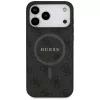 Guess 4G Ring Classic Logo MagSafe Case per iPhone 17 Pro Max (nero)