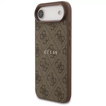 Guess 4G Ring Classic Logo MagSafe Case per iPhone Air marrone