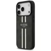 Guess 4G Printed Stripes MagSafe Case per iPhone 17 Pro (nero)