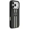 Guess 4G Printed Stripes MagSafe Case per iPhone 17 Pro (nero)