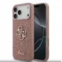 Guess Fixed Glitter Big 4G Case per iPhone 17 Pro Max (rosa)