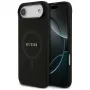 Guess Saffiano Classic Logo MagSafe Case per iPhone Air, nero