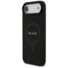 Guess Saffiano Classic Logo MagSafe Case per iPhone Air, nero