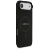 Guess Saffiano Classic Logo MagSafe Case per iPhone Air, nero