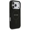 Guess Saffiano Classic Logo MagSafe Case per iPhone 17 Pro, nero
